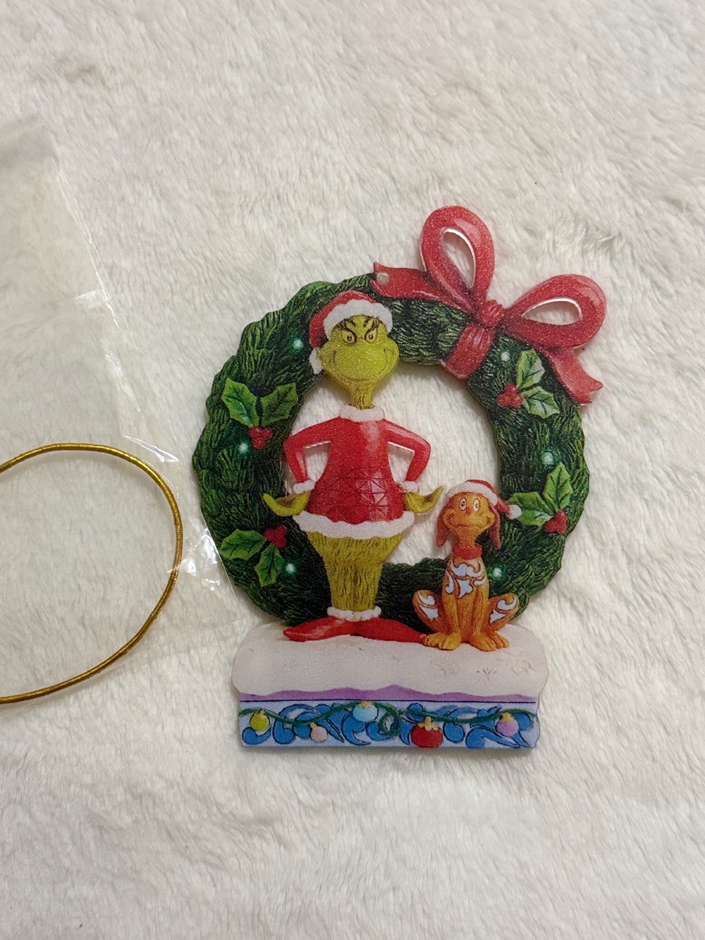 Grinch Shatterproof Acrylic Holiday Ornament